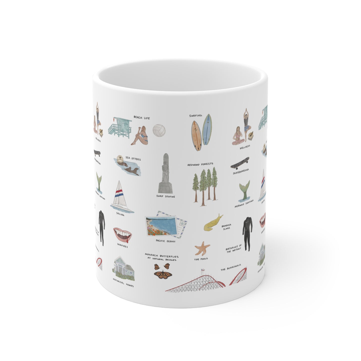 Santa Cruz Mug 11oz