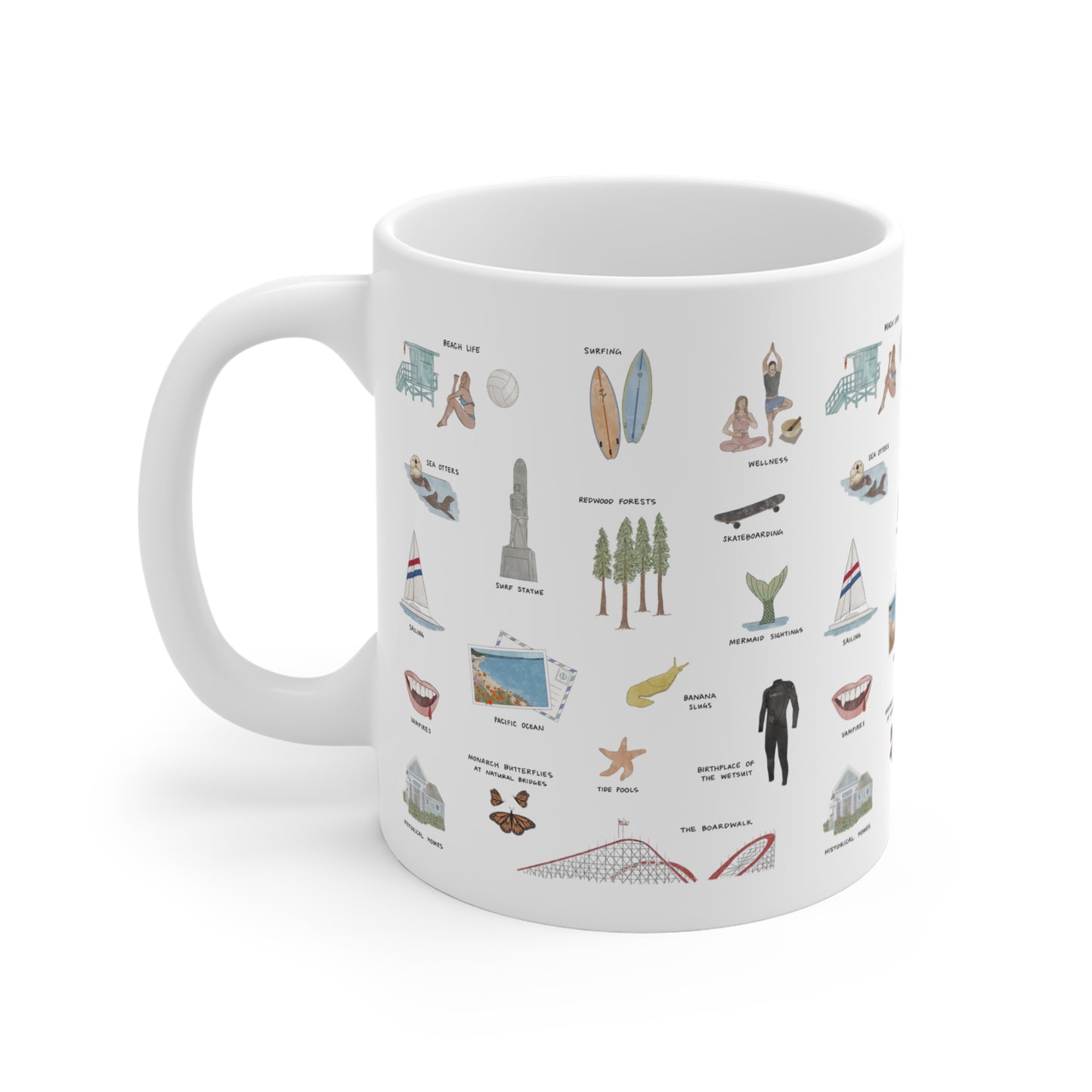 Santa Cruz Mug 11oz